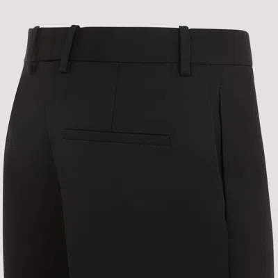 Bottega Veneta Jersey Pant With Back Pocket And Flared Leg In Black