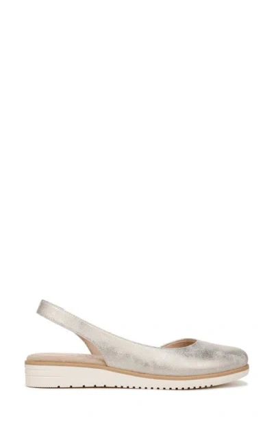 Soul Naturalizer Idea Slingback Flat In Silver