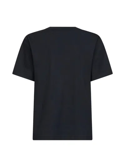 Burberry Frankie Logo-print Short-sleeve T-shirt In Black