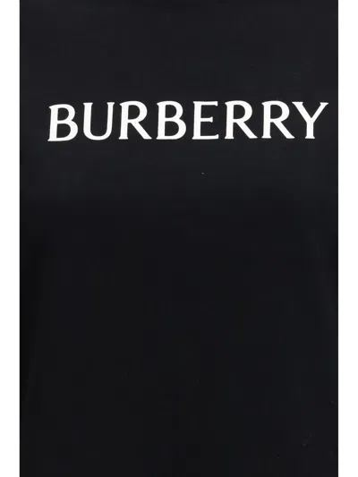 Burberry Frankie Logo-print Short-sleeve T-shirt In Black