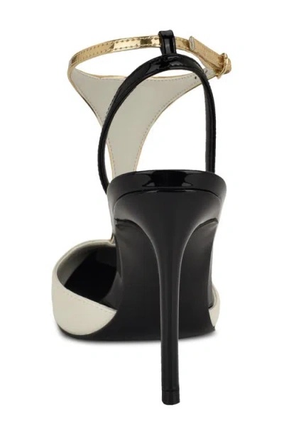 Nine West Fiesta Pointed Toe Pump In White