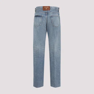 Celine Women Boyfriend Fit Denim Jeans In Multi