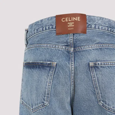 Celine Women Boyfriend Fit Denim Jeans In Multi