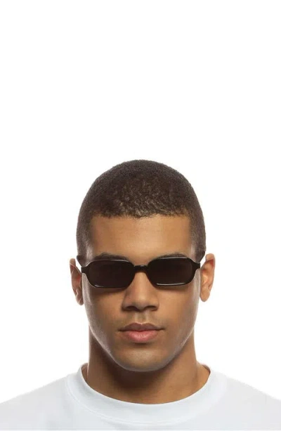 Le Specs Pilferer 53mm Rectangular Sunglasses In Green