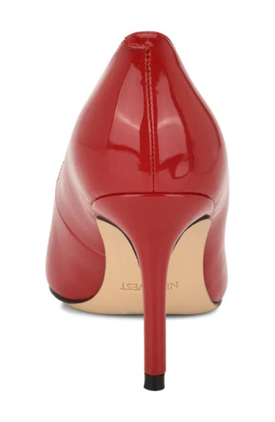 Nine West Ceryn Pointed Toe Pump In Red