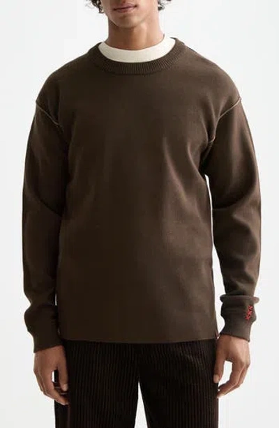 Scotch & Soda Double Face Wool & Cotton Sweater