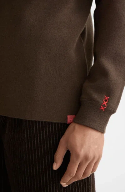 Scotch & Soda Double Face Wool & Cotton Sweater