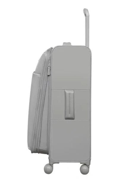 It Luggage Lustrous 22-inch Softside Carry-on Spinner In Gray