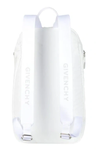 Givenchy G Trek Backpack In White