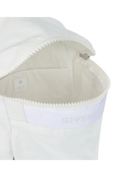 Givenchy G Trek Backpack In White