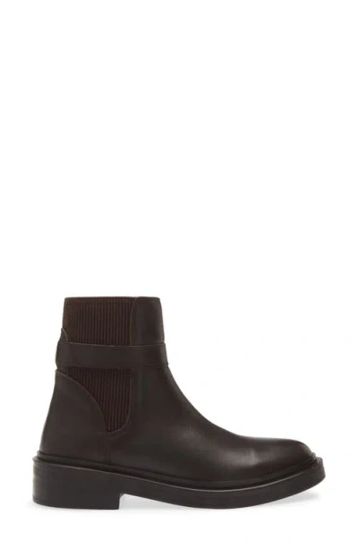 La Canadienne Lily Leather Boot In Brown
