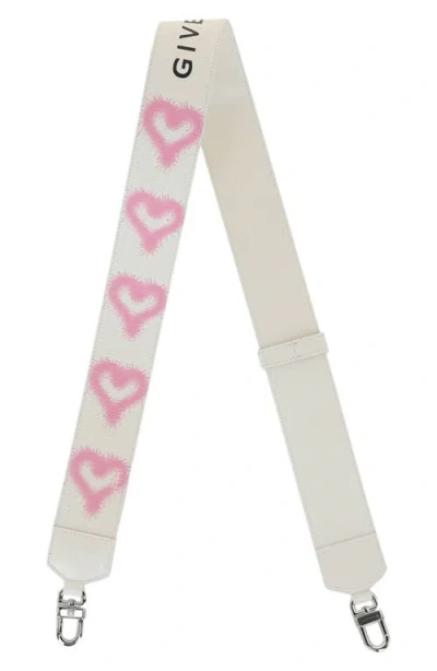 Givenchy Leather Bag Strap In Multi