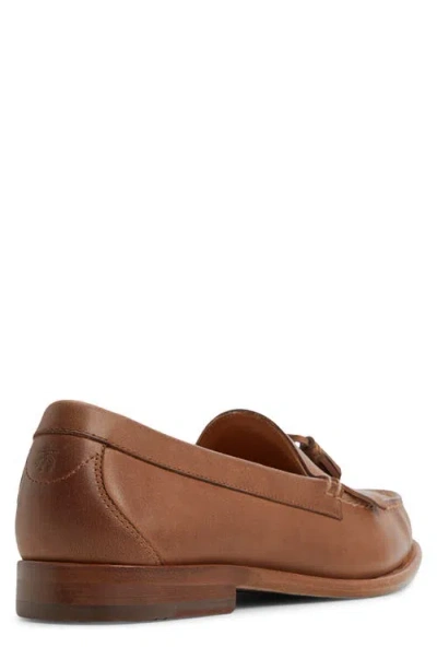 Brooks Brothers Edison Kiltie Loafer In Brown