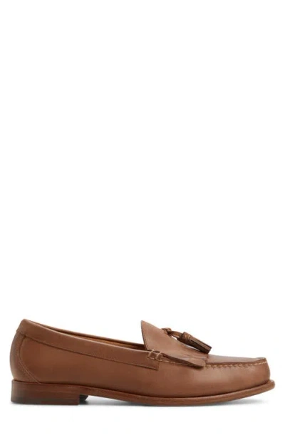 Brooks Brothers Edison Kiltie Loafer In Brown