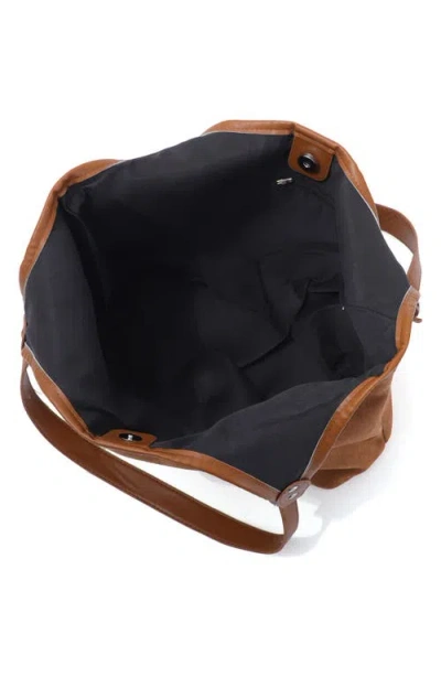 Adornia Rust Brown Shoulder Bag In Brown