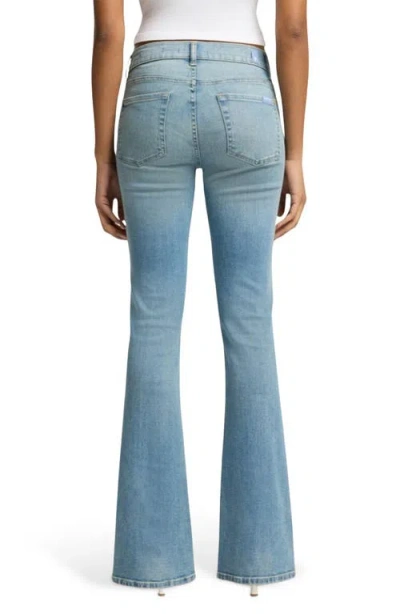 7 For All Mankind Dojo Ideal Slim Evolution Flare Leg Trouser Jean In Blue