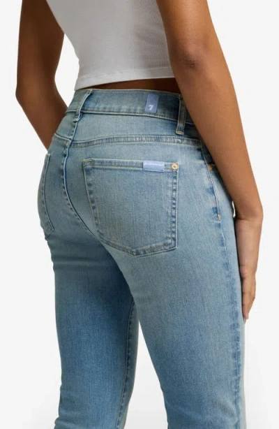 7 For All Mankind Dojo Ideal Slim Evolution Flare Leg Trouser Jean In Blue