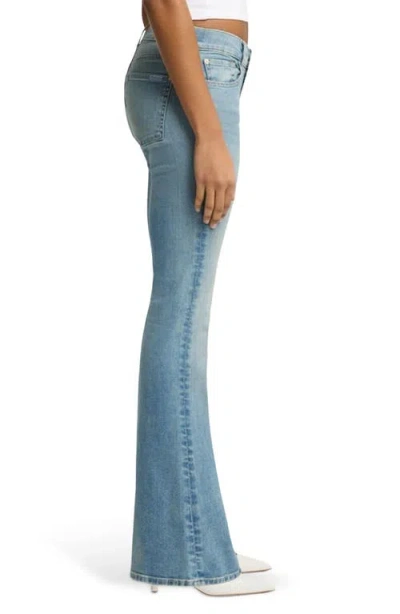 7 For All Mankind Dojo Ideal Slim Evolution Flare Leg Trouser Jean In Blue