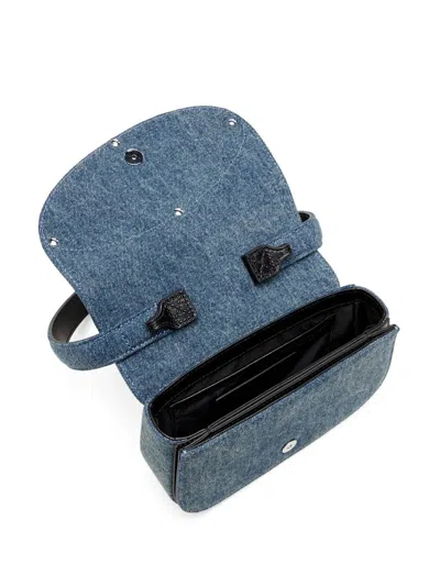 Diesel Borsa A Spalla 1dr In Denim Colore Blu Jeans In Blue