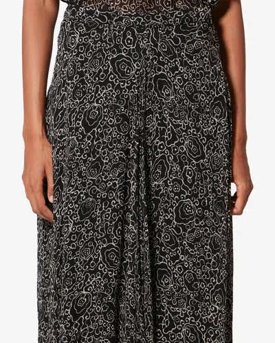 Isabel Marant Étoile Lycia Floral-print Midi Skirt