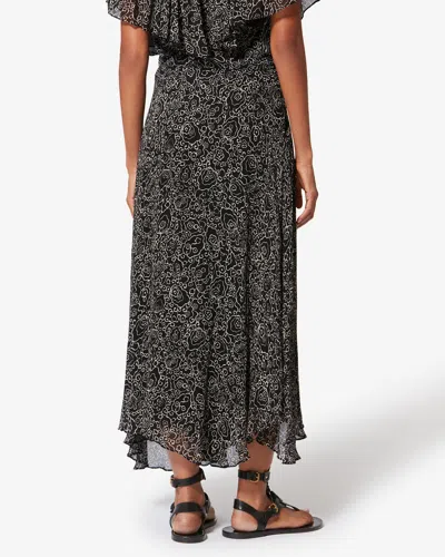 Isabel Marant Étoile Lycia Floral-print Midi Skirt