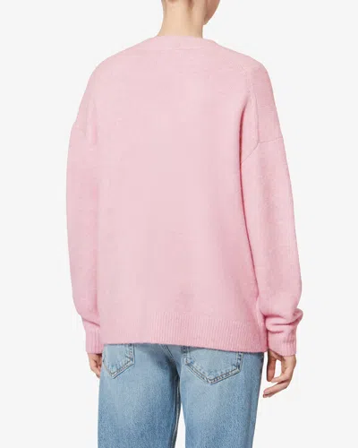 Isabel Marant Étoile Eborah Button Cardigan In Purple