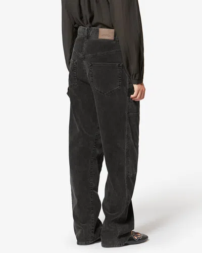 Isabel Marant Étoile Lois Pants In Black