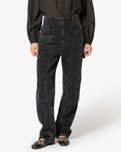 Isabel Marant Étoile Lois Pants In Black
