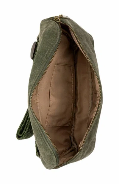 The Sak Caraway Large Belt Bag In Green