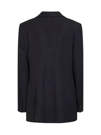 Dolce & Gabbana Black Wool Gabardine Jacket In Black