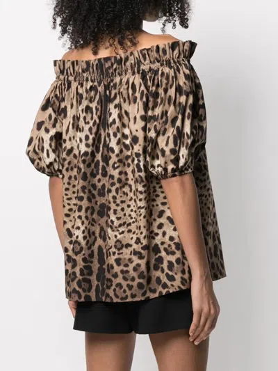 Dolce & Gabbana Women Blouse In Brown