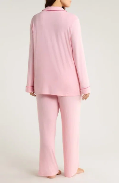 Nordstrom Moonlight Eco Knit Pajamas In Pink