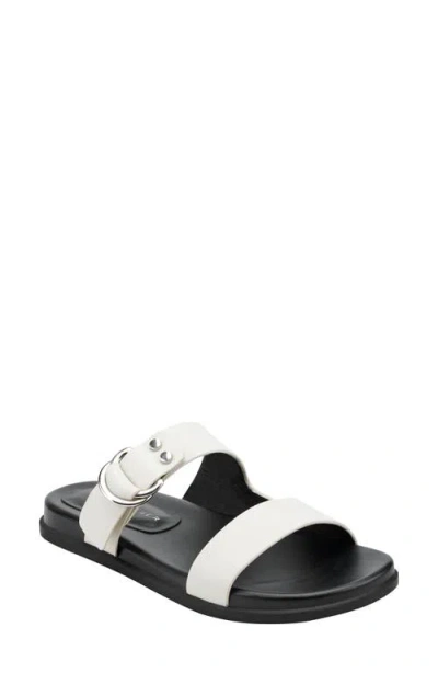 Marc Fisher Ltd Gia Slide Sandal In White
