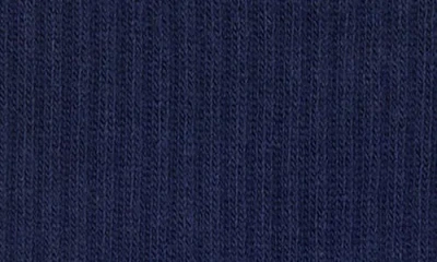 Sporty And Rich Sporty & Rich Nautical Crew Socks In Blue