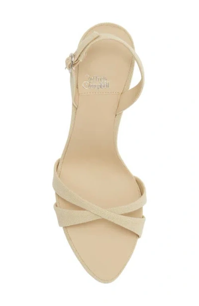 Jeffrey Campbell Marielle Slingback Sandal In Neutral
