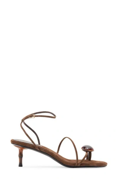 Jeffrey Campbell Carnelian Sandal In Brown