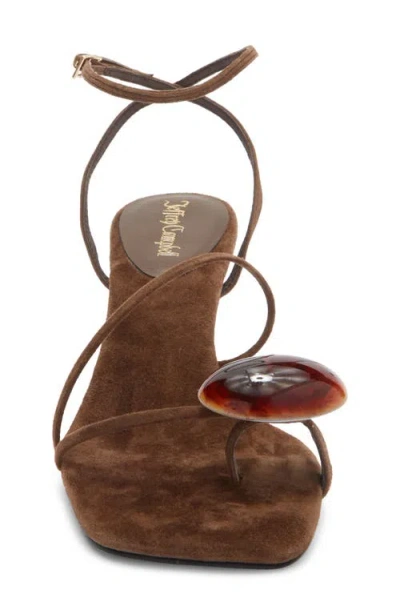 Jeffrey Campbell Carnelian Sandal In Brown