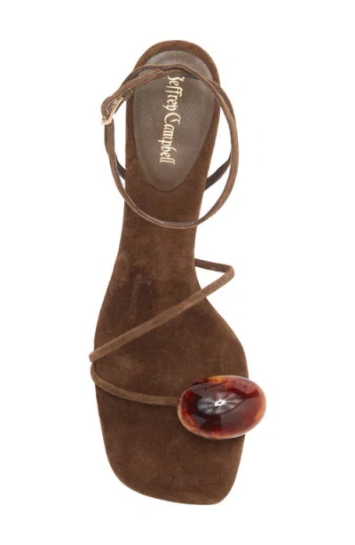 Jeffrey Campbell Carnelian Sandal In Brown