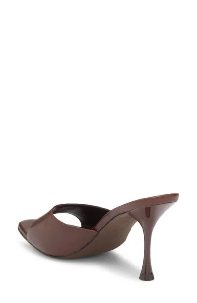 Jeffrey Campbell Agent Slide Sandal In Brown