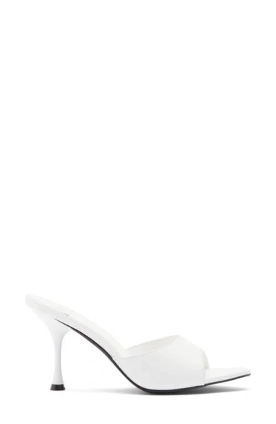 Jeffrey Campbell Agent Slide Sandal In White