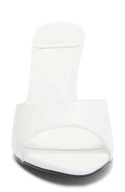 Jeffrey Campbell Agent Slide Sandal In White