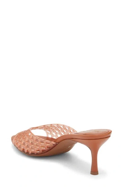 Jeffrey Campbell Seablue Jelly Slide Sandal In Brown
