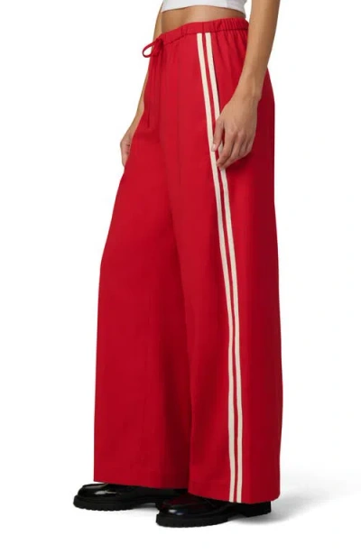 Joe's Jeans The Tina Track Pants In Red