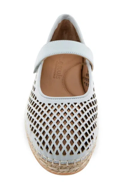 Gentle Souls Sienna Mary Jane Flat In Blue