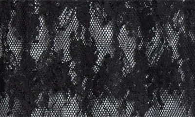 Collina Strada Pamela Sheer Lace Midi Skirt In Black