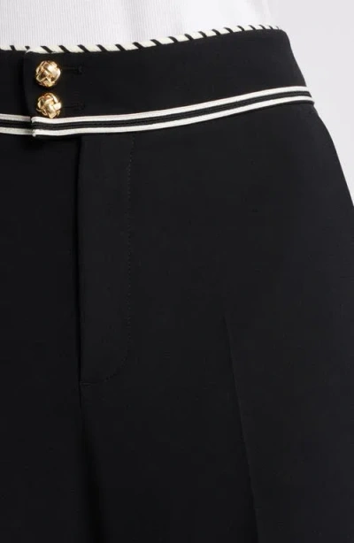 Frame The Prim Slim Palazzo Trouser Pants In Multi