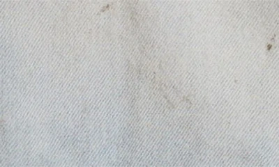 Amiri Crystal Studded Bones Denim Trucker Jacket In Blue