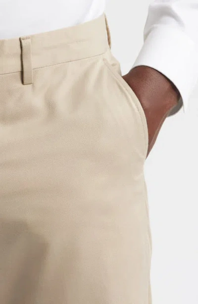 Berle Charleston Flat Front Khakis In Red