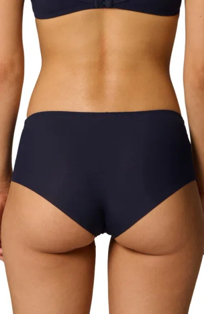 Simone Perele 'saga' Embroidered Boyshort Briefs In Animal Print