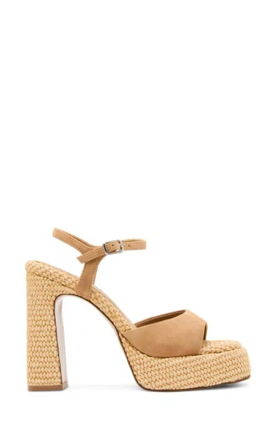 Steve Madden Liandra Platform Sandal In Neutral